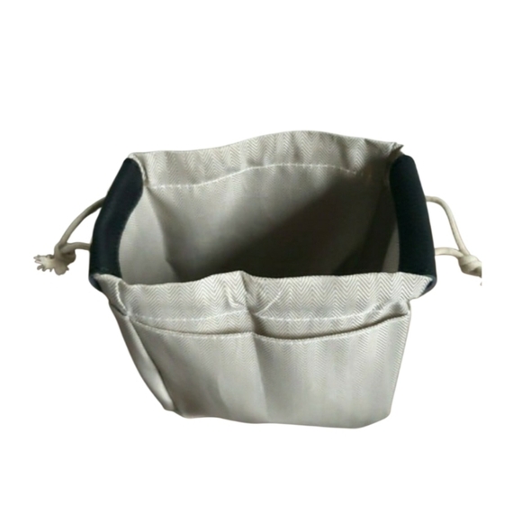 Black 12" Padlock & Key Bucket Bag - Nwot - Picture 8 of 12